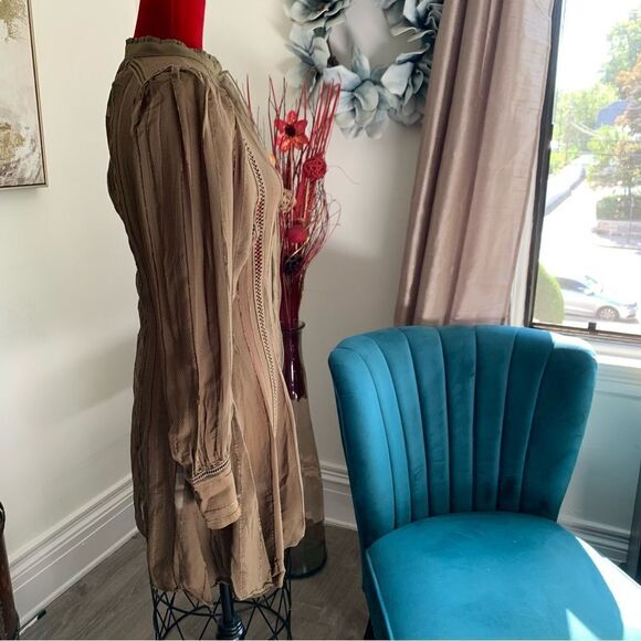 REISS GREEN MINI DRESS - Picture 7 of 15